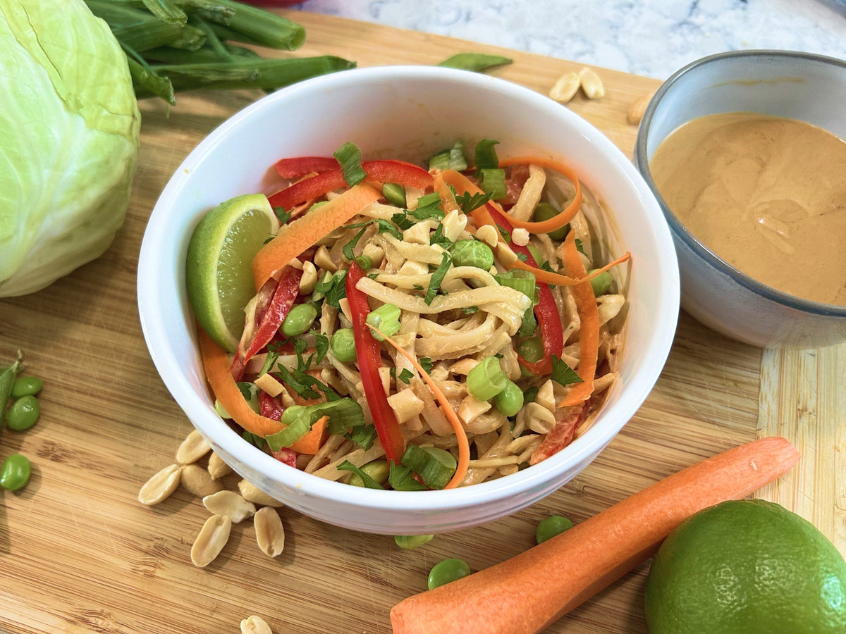 High Protein Peanut Noodles: The Gluten-Free Bowl That Proves Healthy