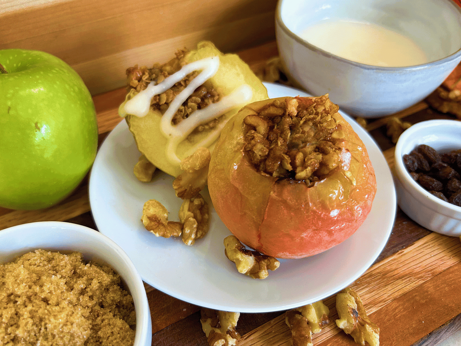 Easy Stuffed Baked Apples with Greek Yogurt Drizzle: The Cozy Dessert That's Actually Good for Your Blood Health