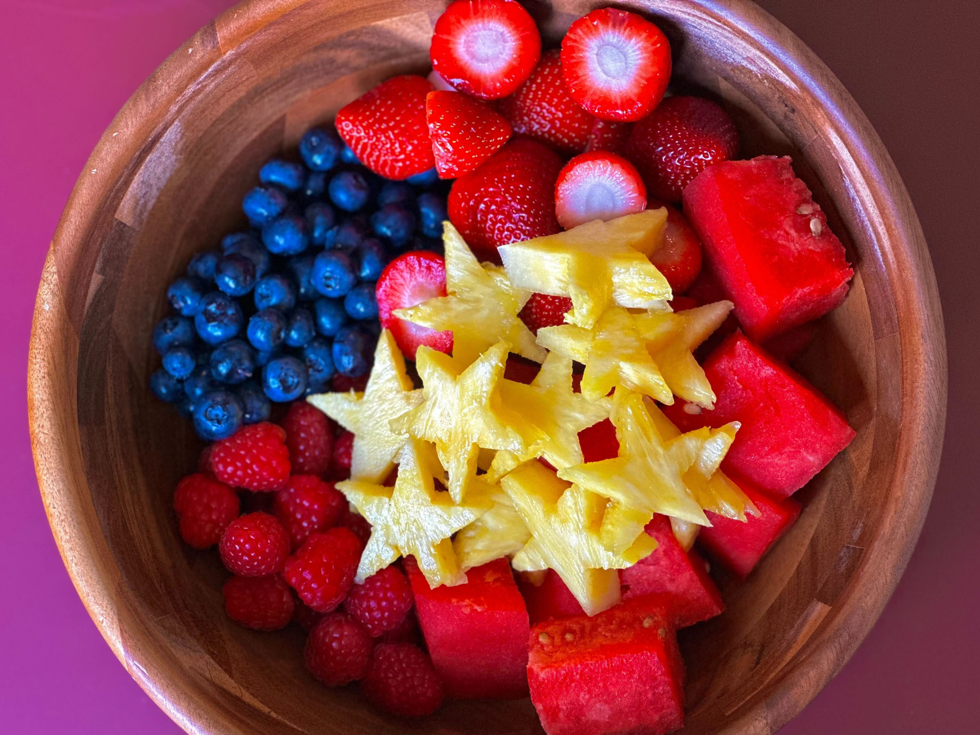 Rainbow Fruit Salad - California Strawberry Commission