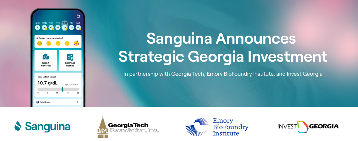 Sanguina Secures Investment from Georgia Innovation Investor Syndicate to Advance Medtech Commercialization