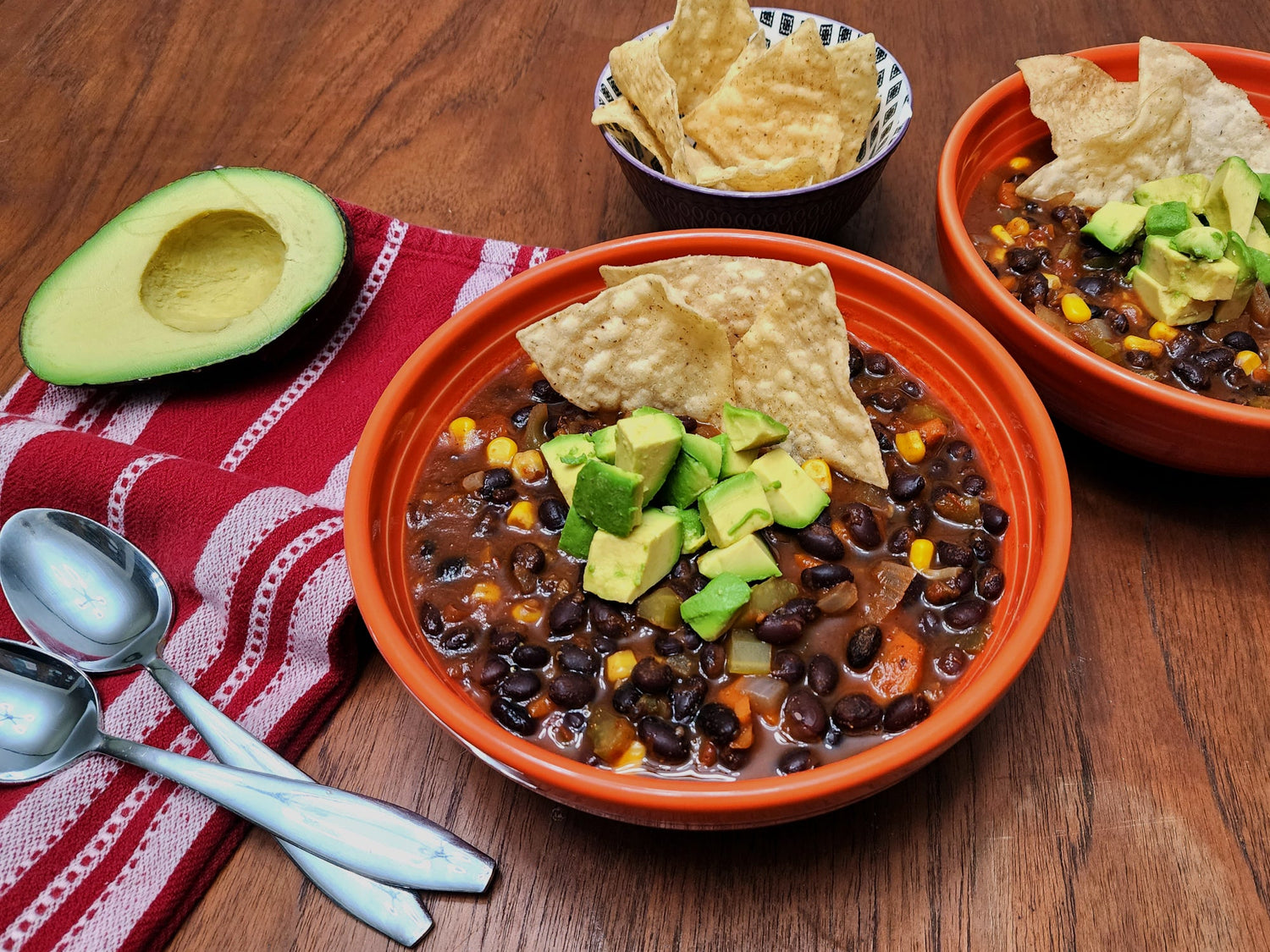 Heart-Healthy Vegan Black Bean Soup