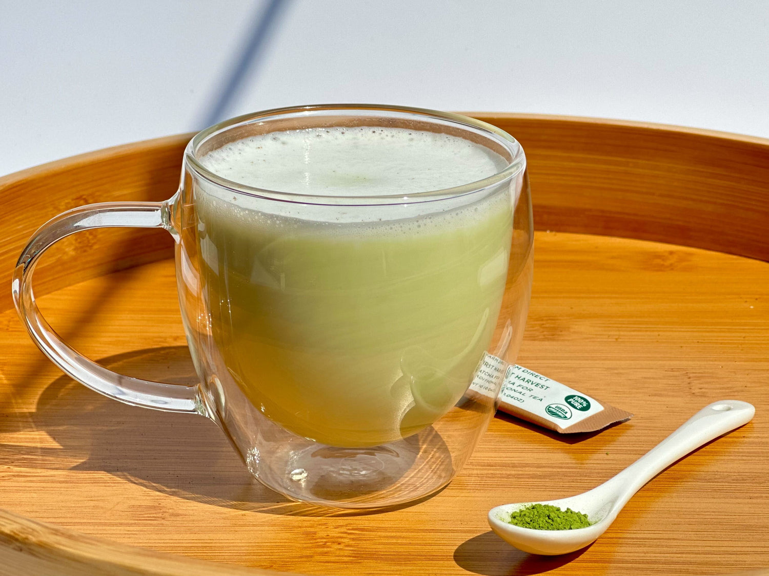 Spiced Matcha Latte