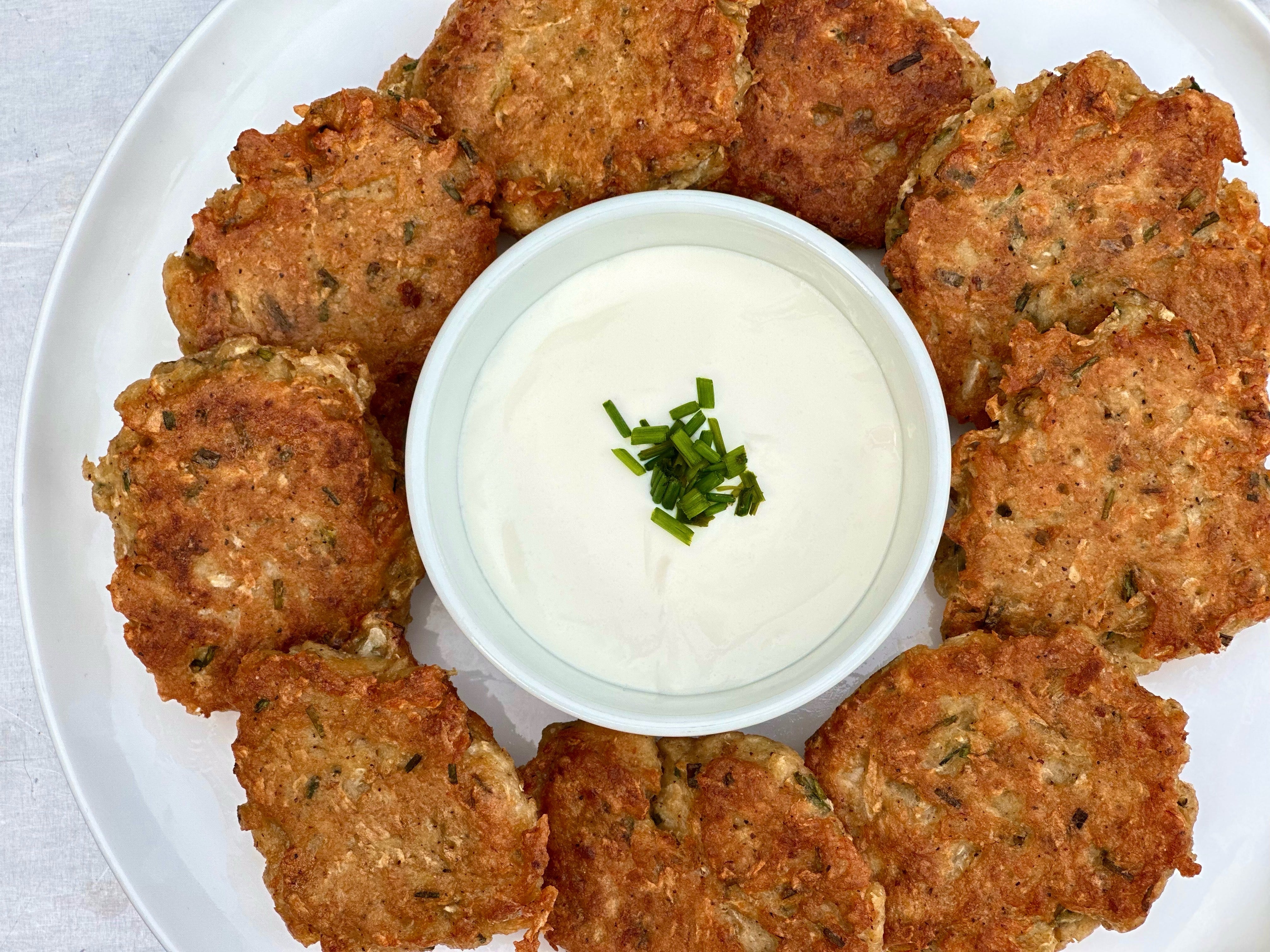 Parsnip-Celery Root Latkes Recipe