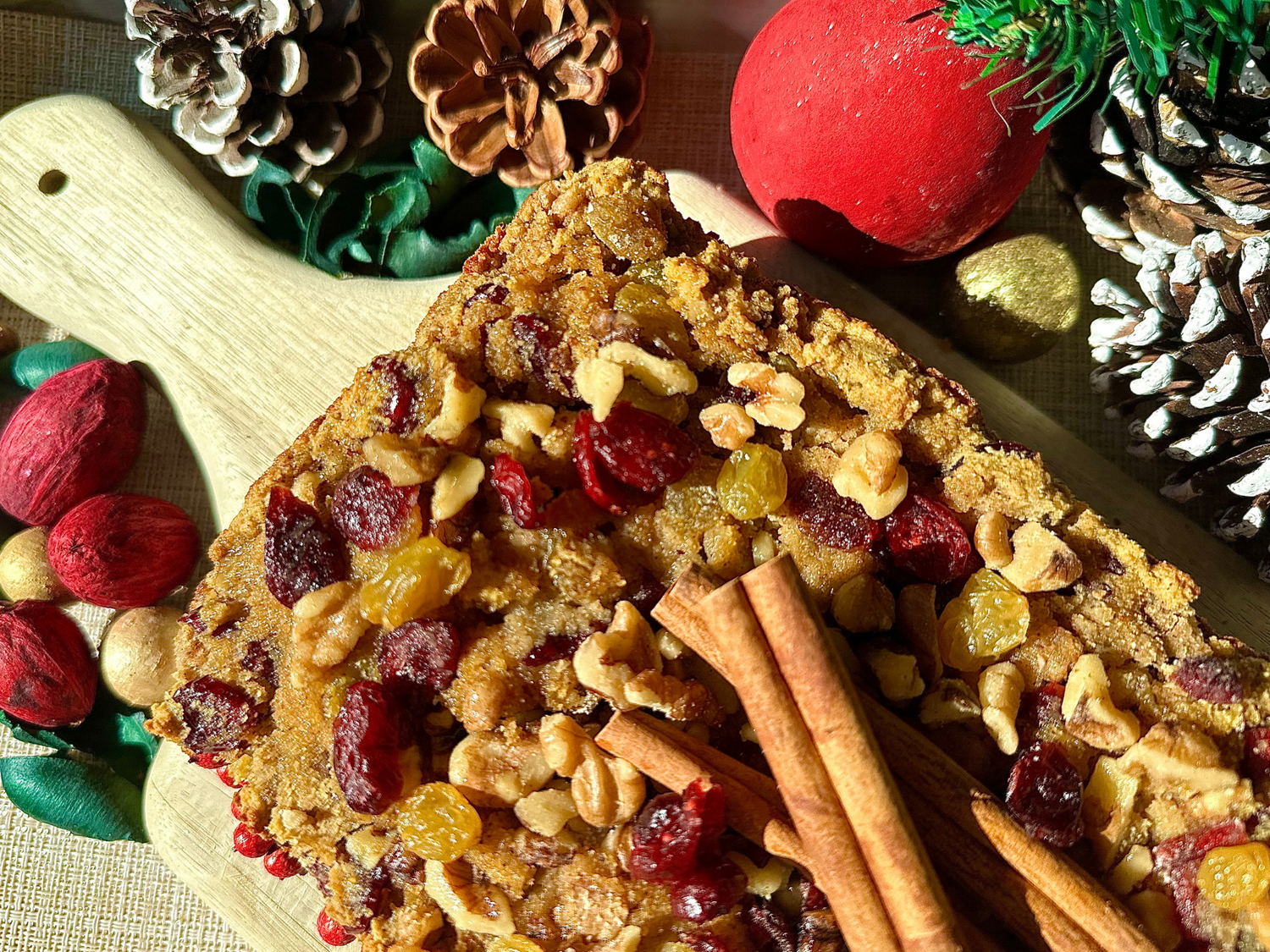 Healthy Christmas Fruit Cake Recipe