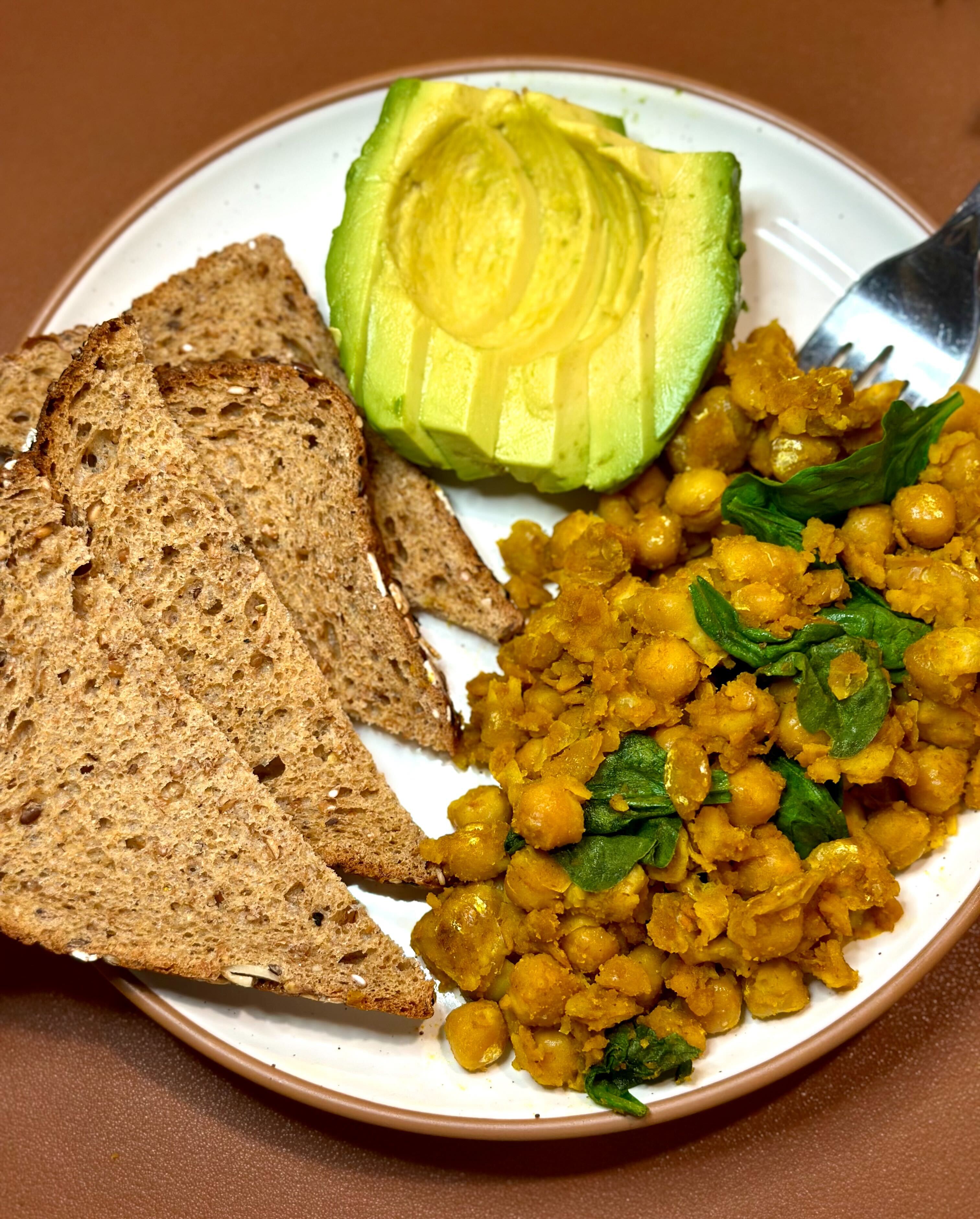 Healthy Chickpea Scramble Recipe