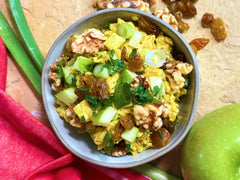 Anti-Inflammatory Curried Rice Salad with Fruits and Herbs